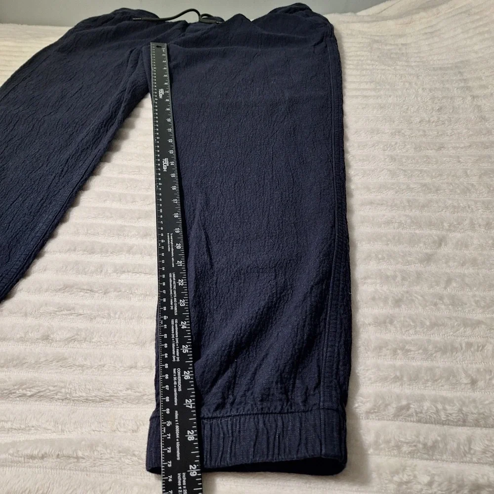 Taylor Stitch Apres Sashiko Organic Cotton Jogger Pants XXL Charcoal Pull On